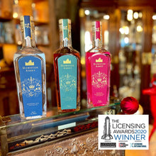 Load the picture into the gallery viewer,Downton Abbey Premium Gin, Rhubarb Gin, and Blended Scotch Whisky are the winners of the Licensing Awards 2020
